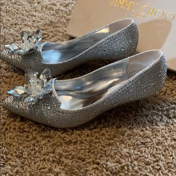 Jimmy Choo Cinderella Slipper Heels (Replicas!) - Picture 2 of 7